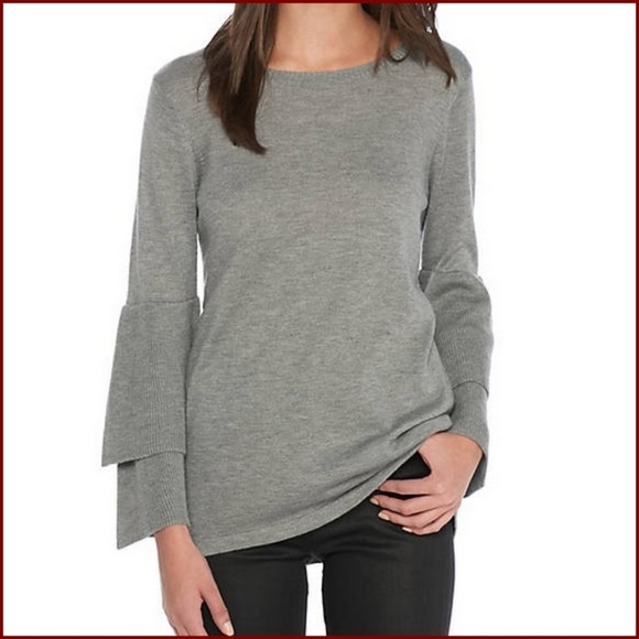Kensie Sweaters - ❣️LAST ONE❣️ Tiered Bell Sleeve Sweater 8ho15b8c1a